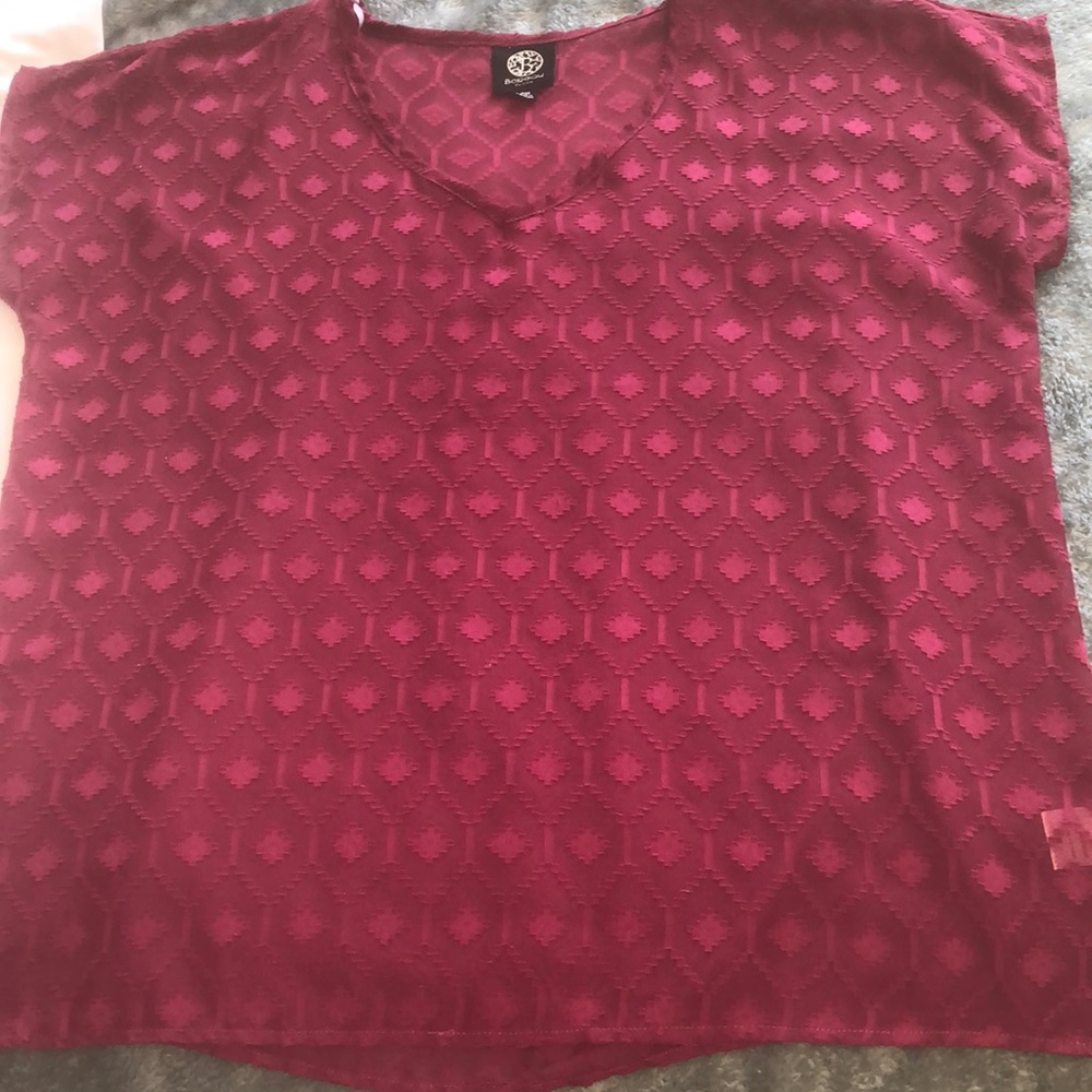 Sheer petite top